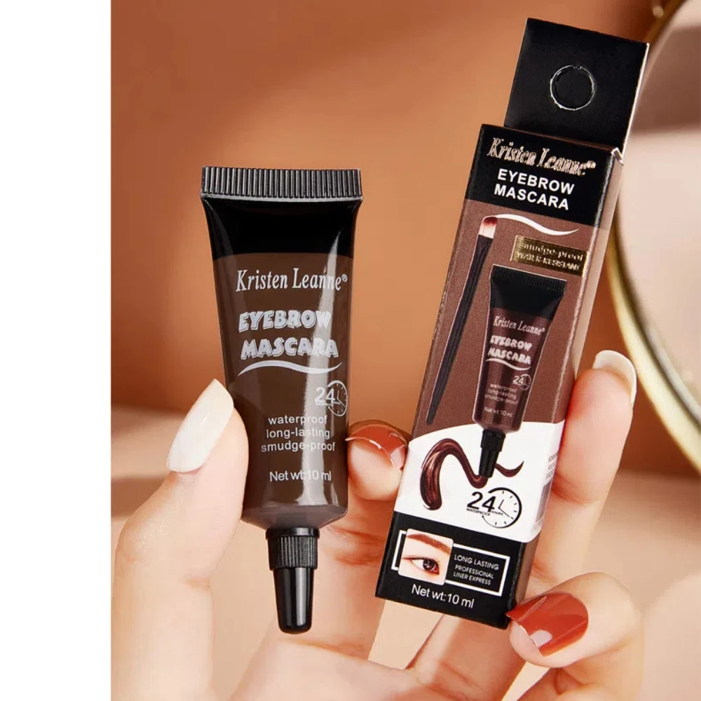 4 Farben Augenbrauen Farbstoff Creme flüssige Augenbrauen Creme wasserdichte Augenbrauen Tönung Tattoo Pigmente profession elle Augenbrauen Enhancer Make-up