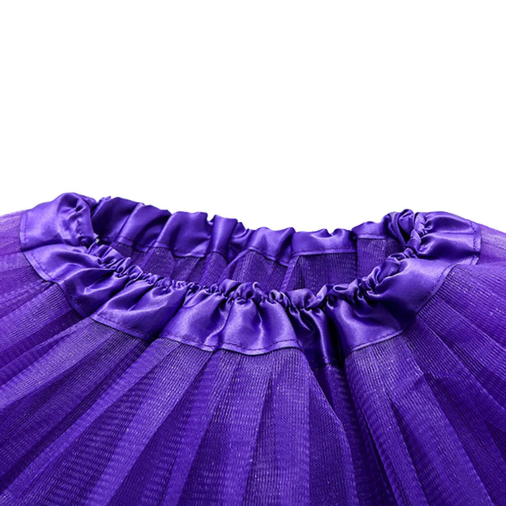 6Pcs Girl Ballet Tutu Skirt Chiffon Elastic Waistband Ballet Dance Practice Wrap Skirt for Kids Ages 2-8 Pink Yellow White Rose