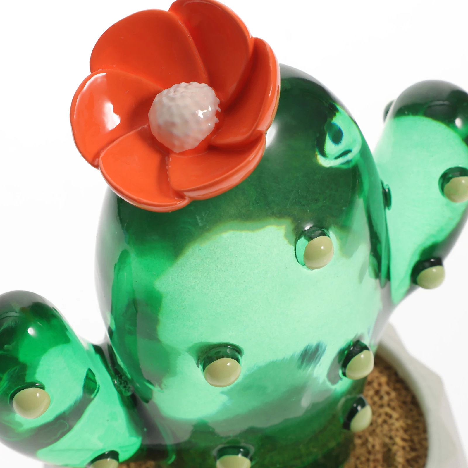 

Simulation Cactus Decor Resin Fake Potted Plant Artificial Bonsai For Home Office Desktop Decor Small Desk Cactus Plants