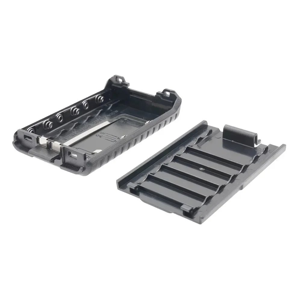 Caja de batería extendida negra para BAOFENG UV-5R, 5RA, 5RB, 5RC, 5RD, 5RE + UV-5R