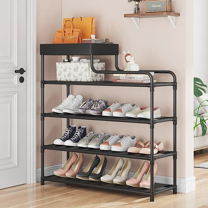 

Simple shoe rack Dustproof indoor economical multi-layer dustproof shoe cabinet storage device