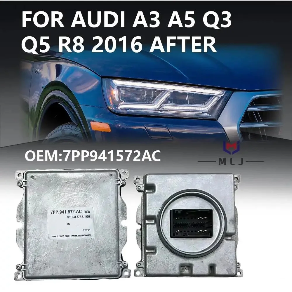 

7PP941572AC For Audi A4 A5 Q5 R8 2016 After LED DRL Driver Module DRL Ballast Module 7PP.941.572.AC Angel Eyes Car Accessories