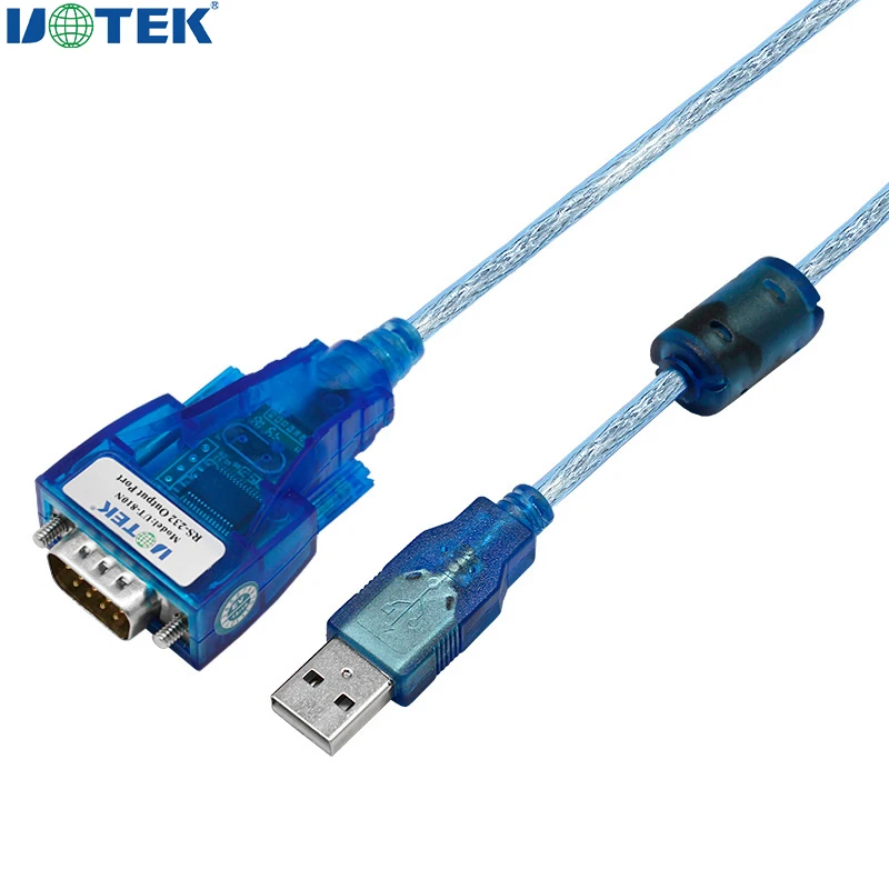 UOTEK Popular RS232 a USB convertidor RS 232 Cable serie con Chip PL personalización de aceptación UT-810N