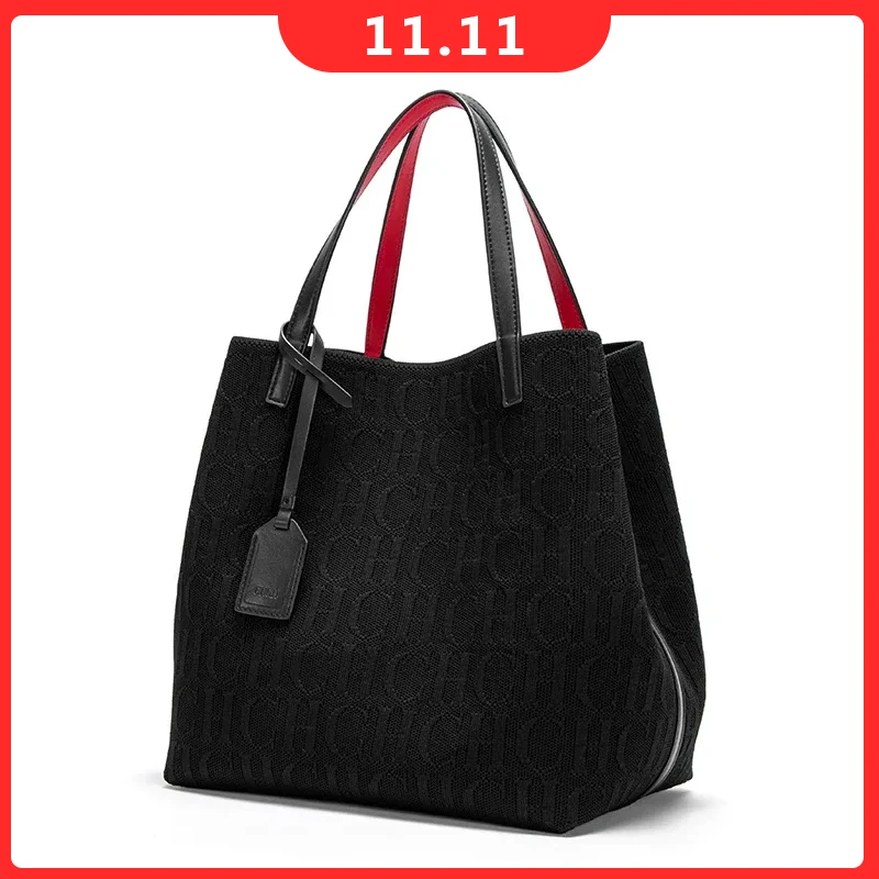 

CH Ladies Shoulder Bag Fashion Classic New Pure Color Outer Pocket Ladies Handbag High Quality Craft Large Capacity Handbag