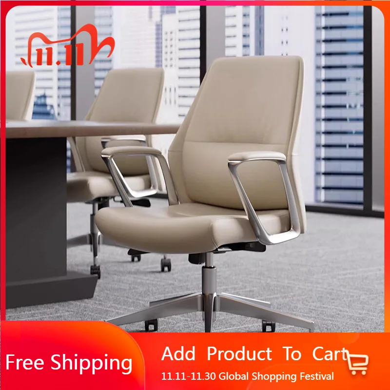 

Comfortable Lightweight Office Chair Wheels Backrest Throne Vanity Office Chair Modern Living Room Mobilya Trendy Furniture