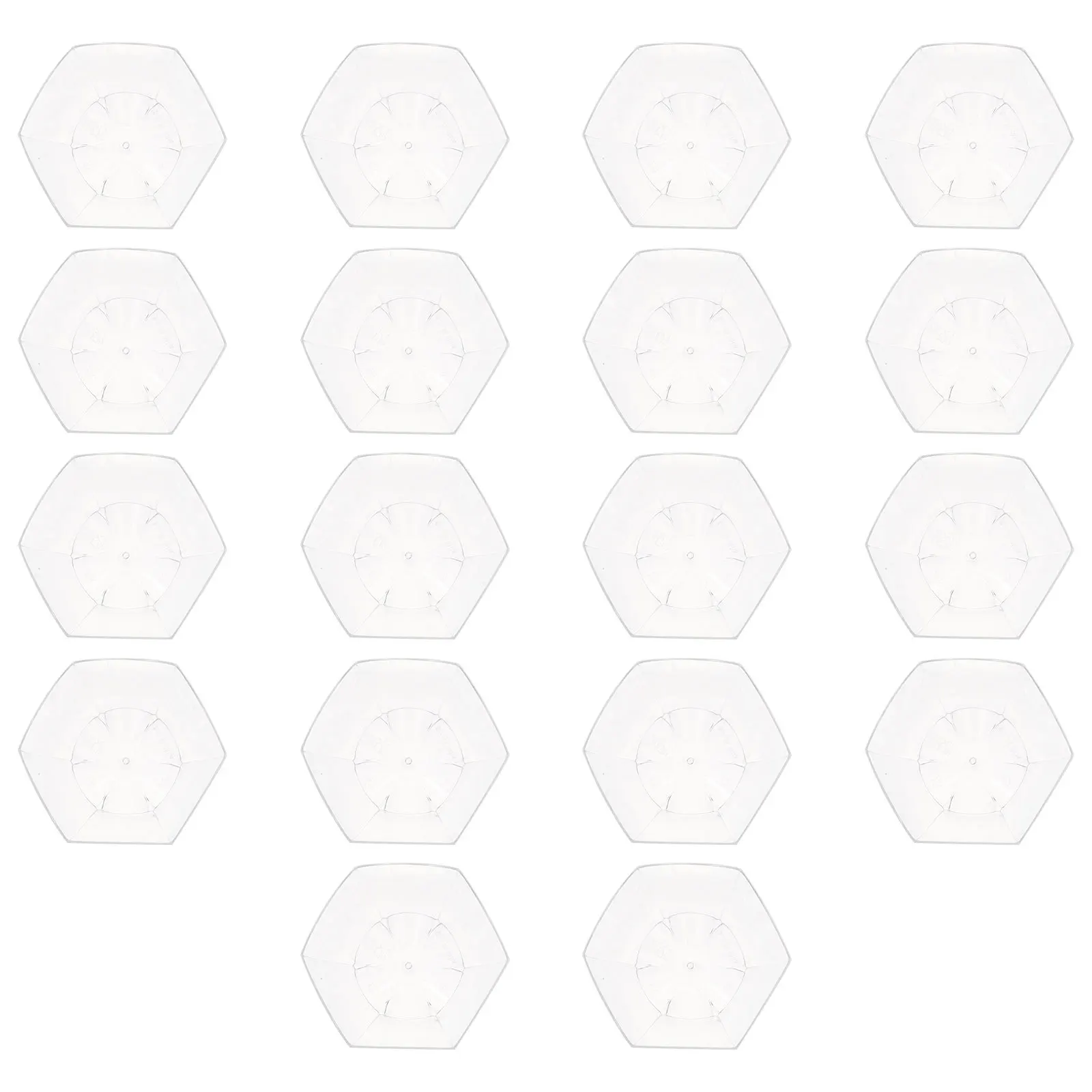 

24 шт. пластиковые миски для пудинга в форме цветка, контейнеры для желе и десерта, многофункциональная миска для сервировки еды, кухонные гаджеты