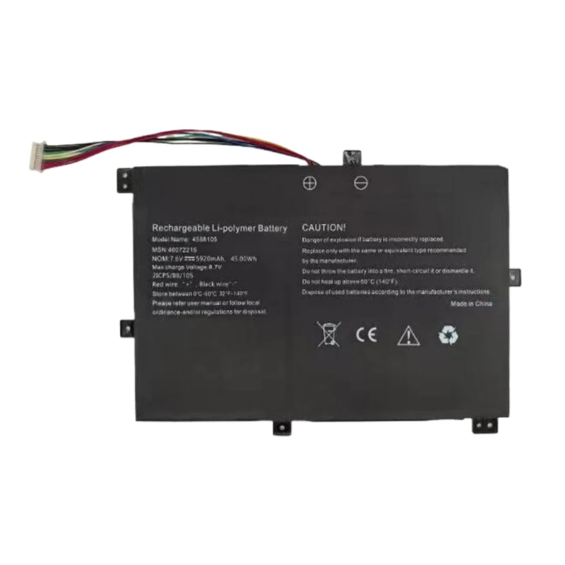 High Quality 4588105 Laptop Battery 7.6V 5920mAh For WinBook CW140 Medion Akoya S4401 S4403 S14401 S4401T S4402 Brand New