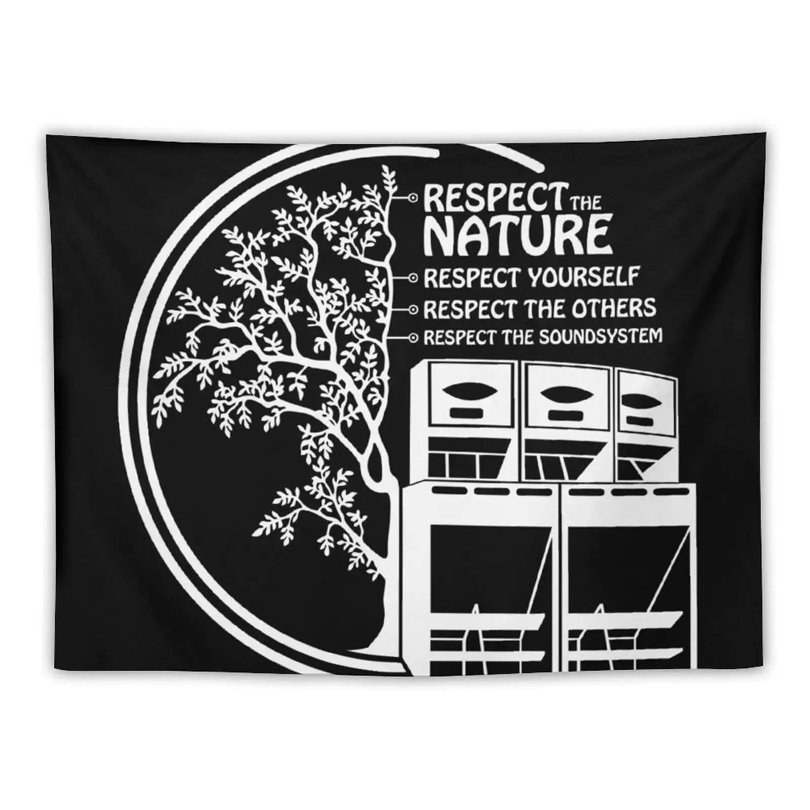 

23AN091 - Tekno 23 respect the nature Tapestry Wall Hangings Decoration House Decoration Room Decor Wall Tapestries Tapestry