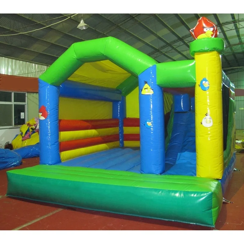 A Combination of PVC Inflatable Castles and Trampolines Offers an Effective Team-building Solution Through Fun Challenges.