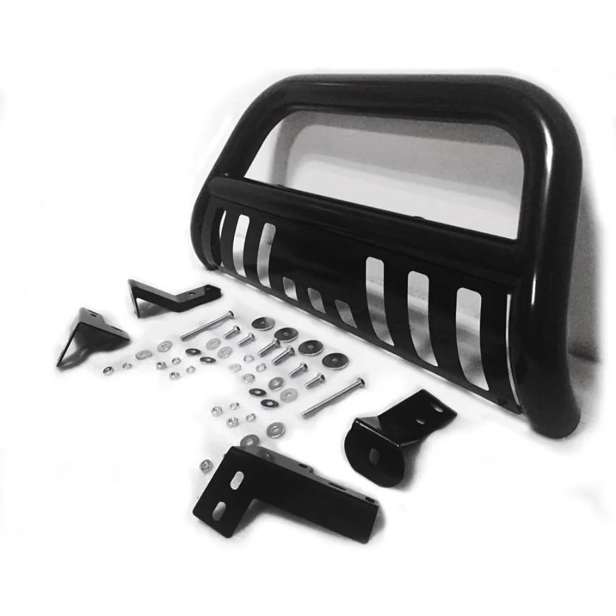 

Bull Bar Push Bumper Grille Guard Compatible With 2005-2015 Tacoma Front Bumper Brush Guard Accessories-Black