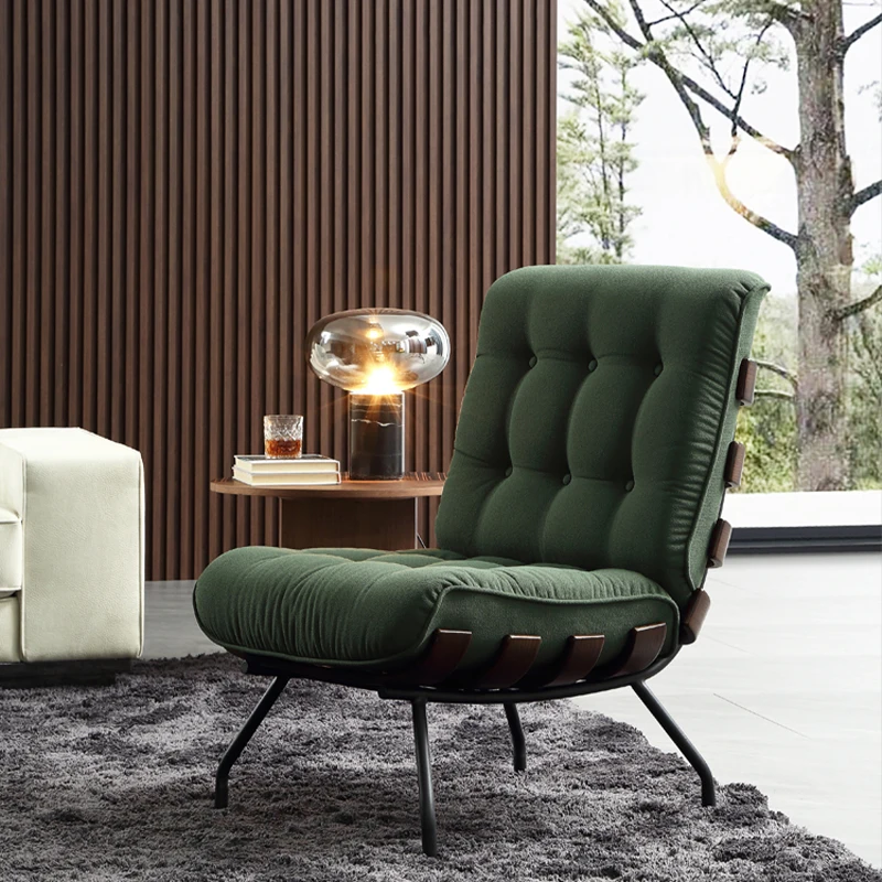 

Support Living Room Chairs Simple Luxury Green Comfy Hotel Nordic Chair Bedroom Hotel Relax Sedie Da Soggiorno Home Furniture