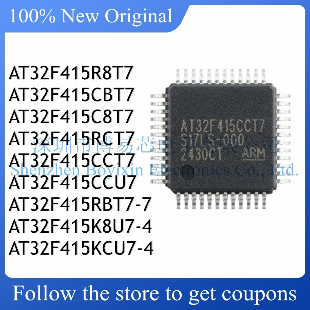 

AT32F415C8T7 AT32F415R8T7 AT32F415CBT7 AT32F415CCT7 AT32F415CCU7 AT32F415RCT7 AT32F415RBT7-7 AT32F415K8U7-4 Standard version