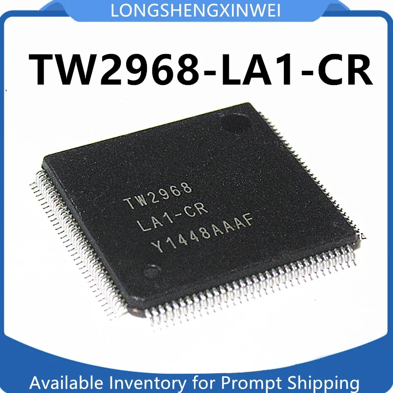 1 قطعة جديد TW2968-LA1-CR TW2968 QFP128 معالجة الفيديو رقاقة متكاملة IC