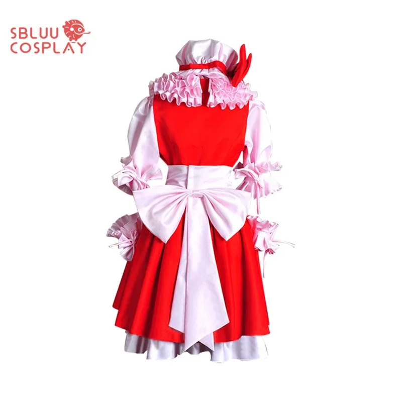 

DY20SBluuCosplay Flandre Scarlet Cosplay Costume Custom Made Satin Material25
