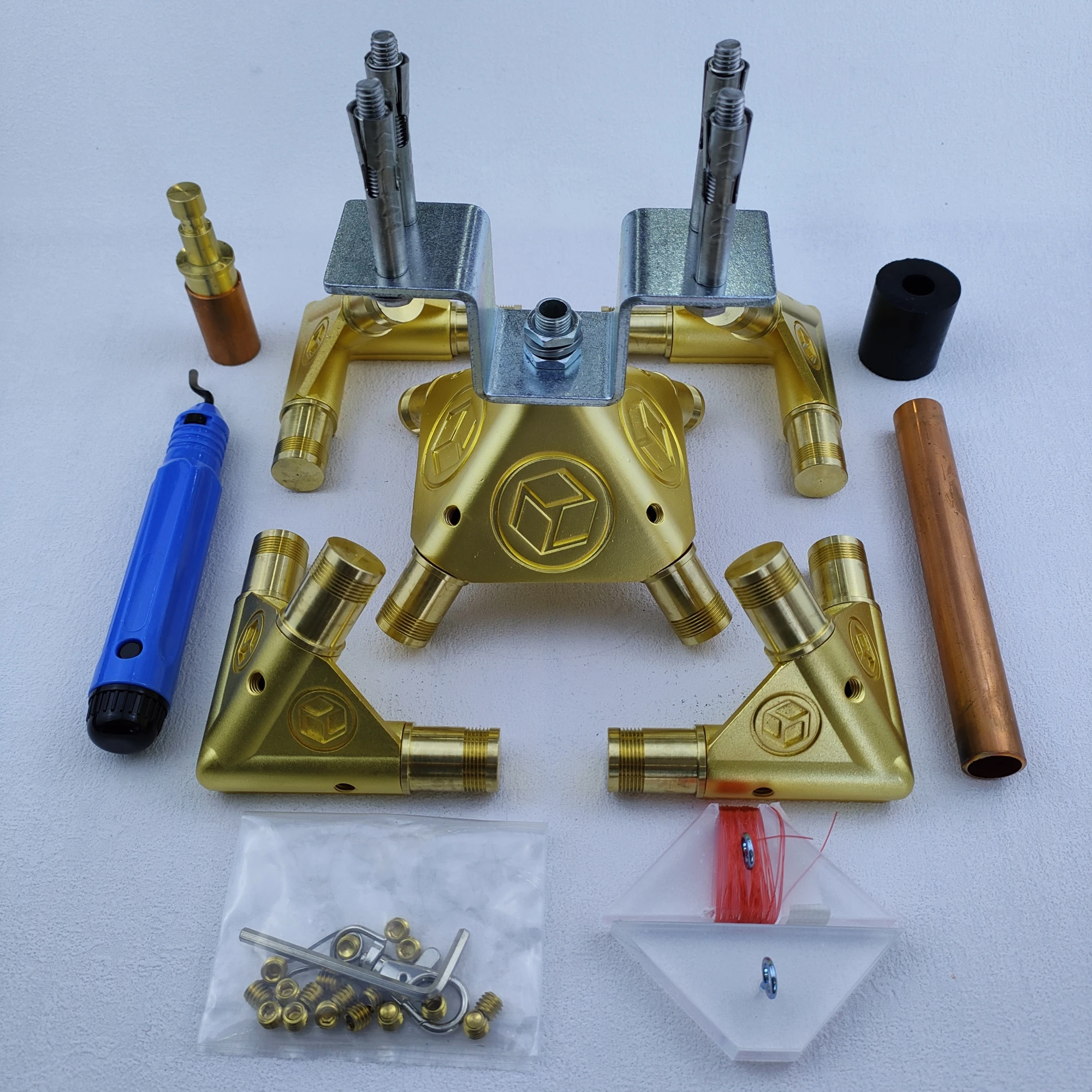 Meditation Energy Universe Download Artifact Kit 19mm Series (Electroplating Gold)