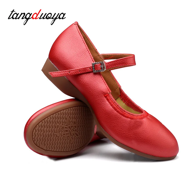 Zapatos de baile estándar para mujer, calzado de baile de salón con punta cerrada, zapatos de Salsa, suela de goma suave, tacón bajo de 2/3 cm