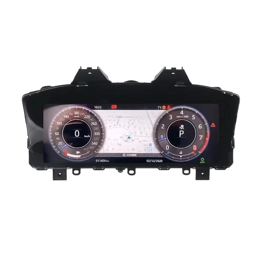 12.3 ''Panel Instrumen Digital untuk Mobil XF 2016-2019, Layar LCD Dashboard, Speedometer, Kokpit Virtual, Panel Instrumen Digital