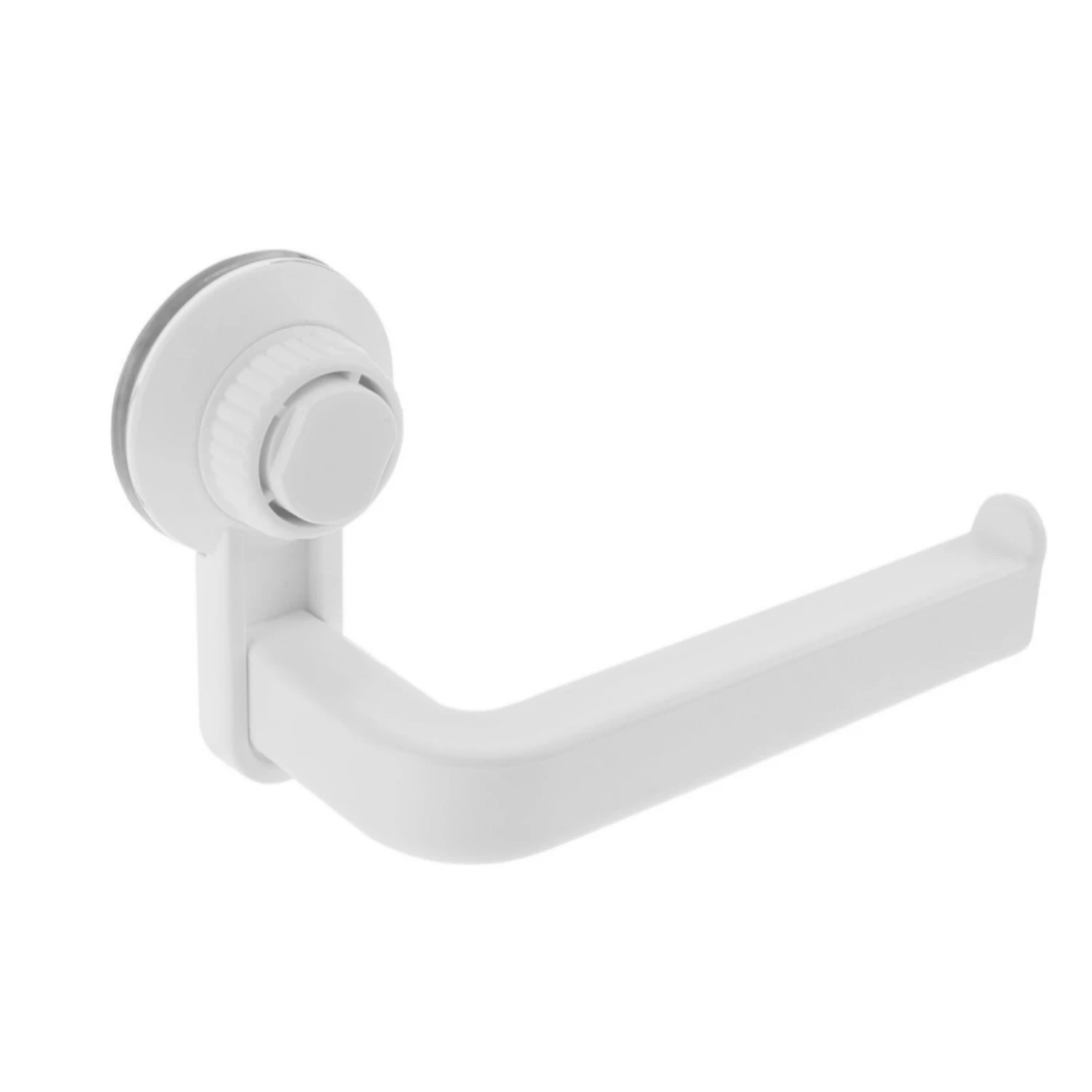 Suction Cup Toilet Paper Holder Wall Mount Rack for Bathroom Durable Sucker Paper Roll Hanger with Smooth Surface Tissue Stand
