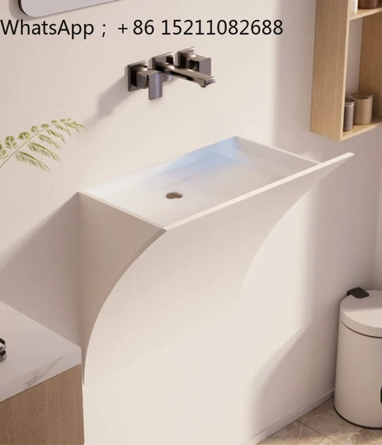 SCY wall-mounted built-in washbasin toilet hotel homestay square balcony outdoor washbasin