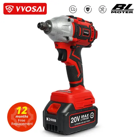 VVOSAI 20V Impact Wrench WOSAI