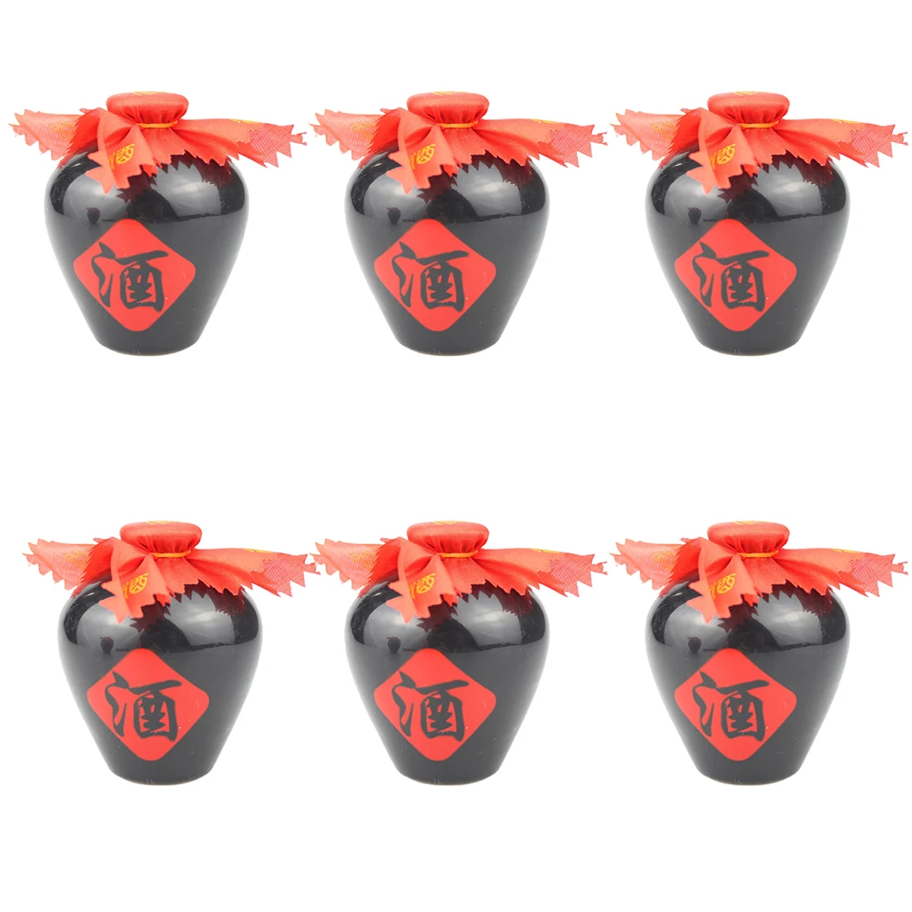 

Plastic Jar Decorations Cake Adornments Home Decors Mini Plastic Jars Creative Funny Ornaments Exquisite Durability