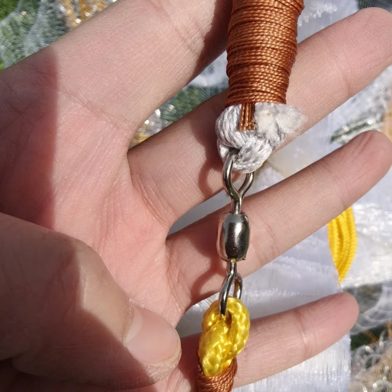 Koreańskie siły rybackie PA Monofilament Double Knot Cast Net