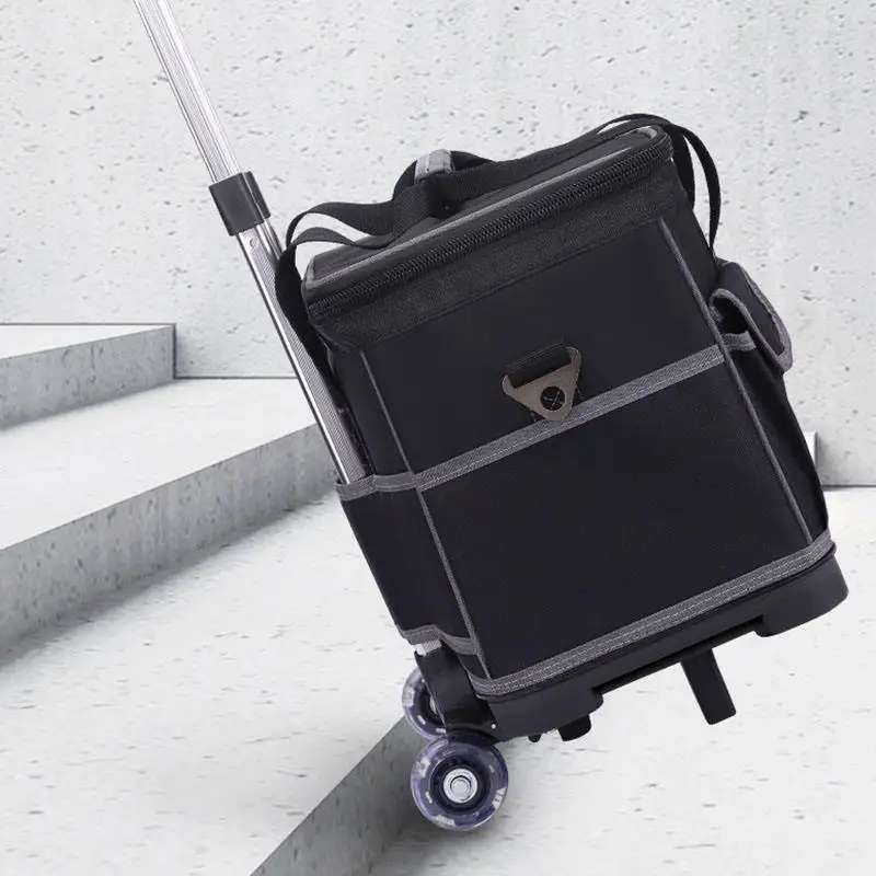 

New Durable Rolling Tool Bag, Heavy Duty Tool Bag Trolley with Wheels