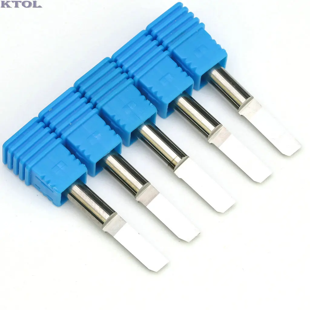6x15mm pół prosto frezy frez, 5 sztuk/partia do cięcia CNC Router narzędzia wolframu stali stałe węglika wiertła zestaw do obróbki drewna