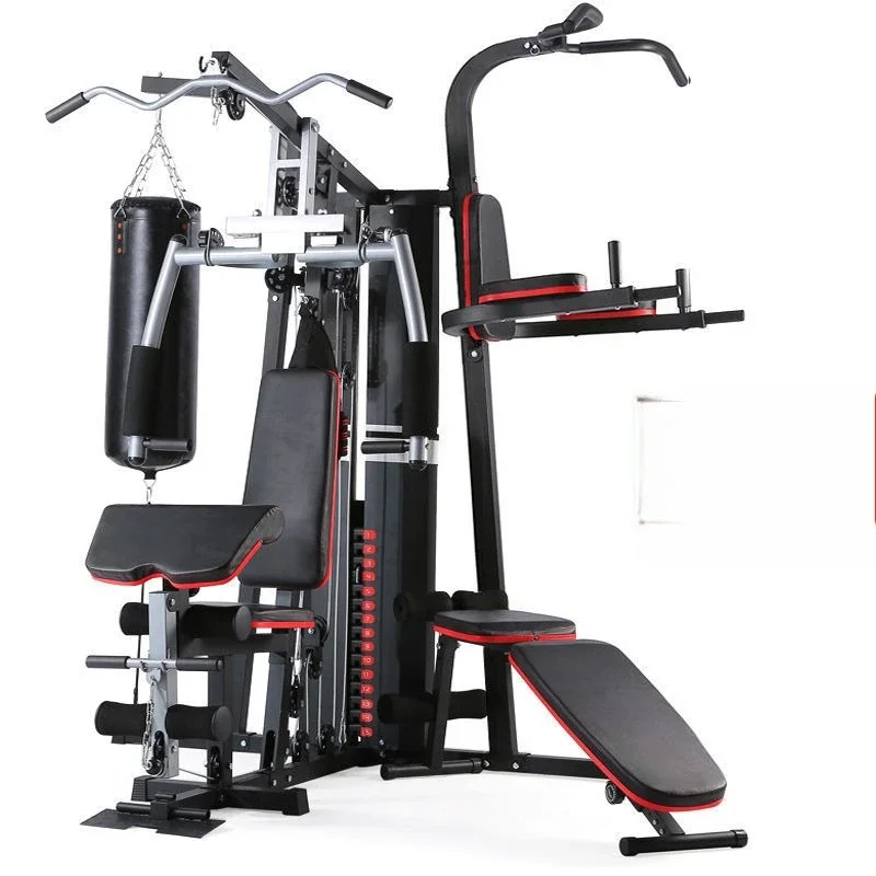 

Fitness Equipment Household Set Combination Multifunctional Indoor Strength Sports Equipment Single Station Comprehensive