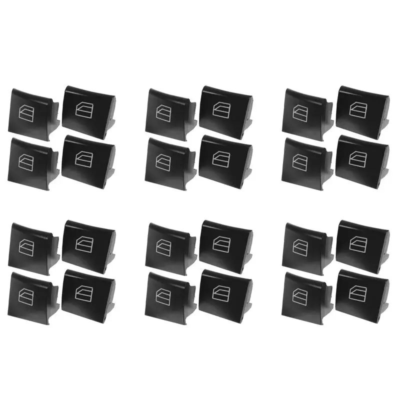 Exquisite 24X Window Switch Repair Button Caps For Mercedes ML GL R Class W164 X164