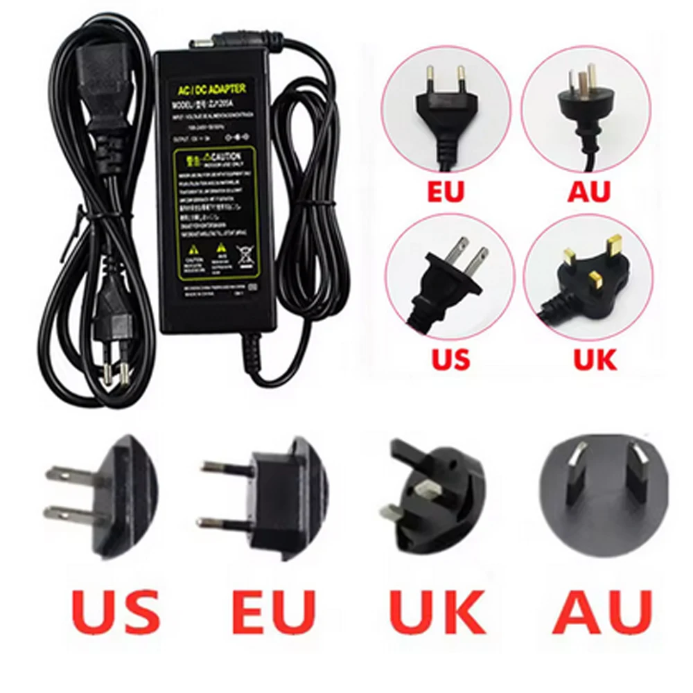 AC 85V-220V to12V 24V 36V 48V Switching Power Supply Adapter DC Transformer Led Power Supply SMPS Charging of surveillance video