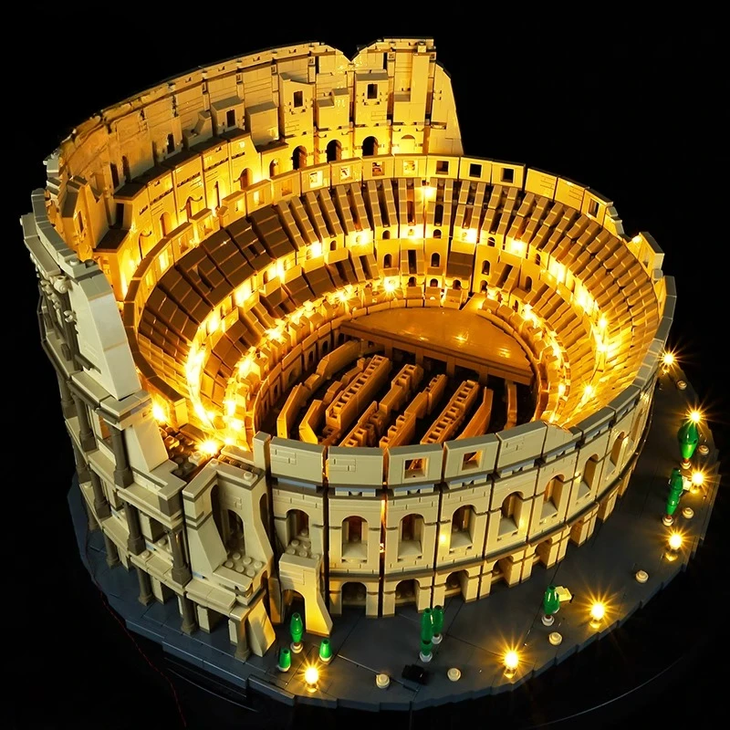 Geen model LED-verlichtingsset geschikt voor LEGO Colosseum 10276 (exclusief bouwstenen)