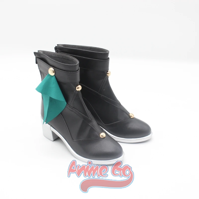 Game Honkai Star Rail Qingque Cosplay Shoes Qing Que Boots for Women Halloween C07821