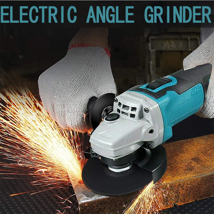 

Electric Angle Grinder Brushless 100/125 mm Grinding Machine Rechargeable Cordless 2 Speed Power Tools For Makita 18V Battery