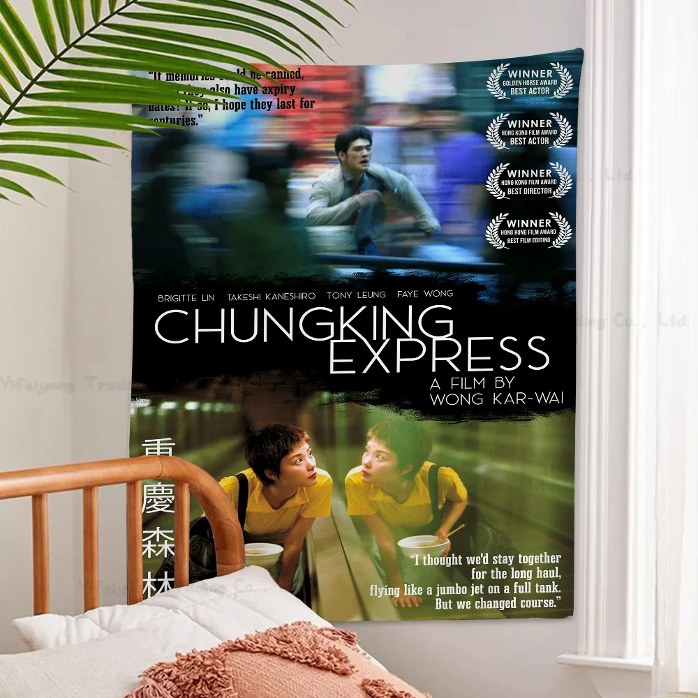 Movie Chungking Express Cartoon Tapestry Bohemian Wall Tapestries Mandala Wall Hanging Sheets