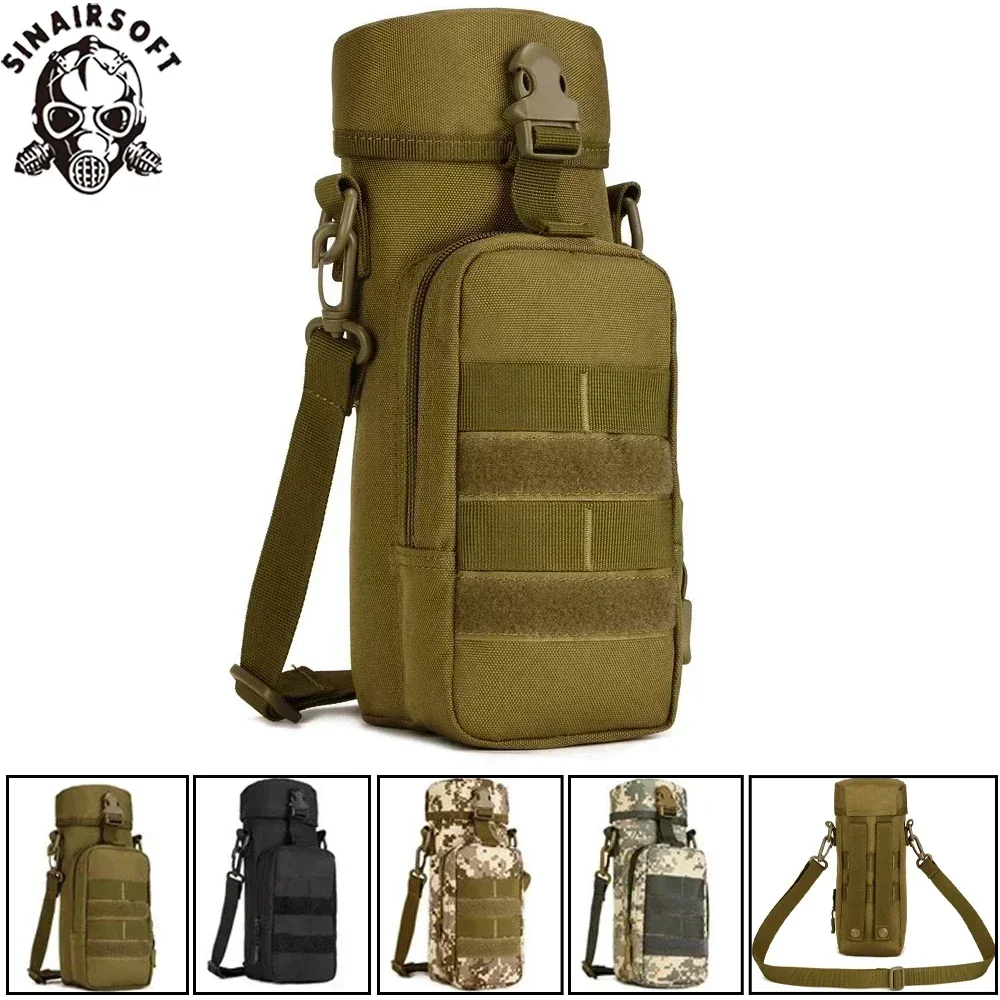 Funda portabotellas táctica MOLLE – Impermeable nailon con cremallera - imagen 3