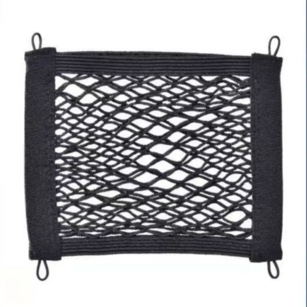 Helmet Storage Motorcycle Front Storage Net Sundries Storage with Install Screw Scooter Cargo Net Easy Installation