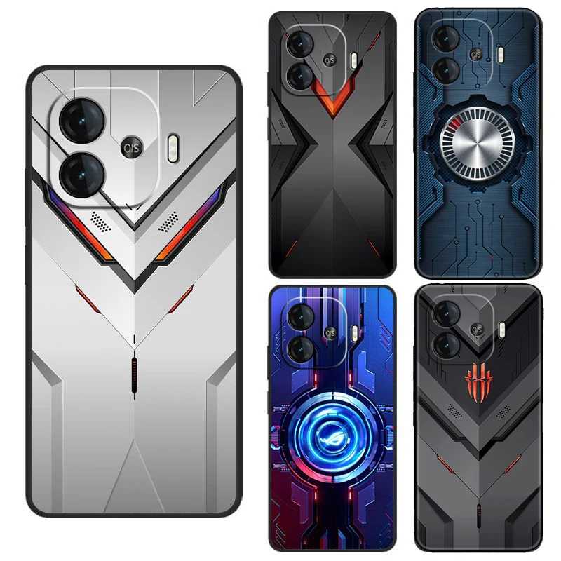 For Vivo iQOO Z9 Turbo 5G Case For iQOO Z9 Turbo+ Shockproof Soft Silicone TPU Back Cover For Vivo iQOO Z9Turbo Plus