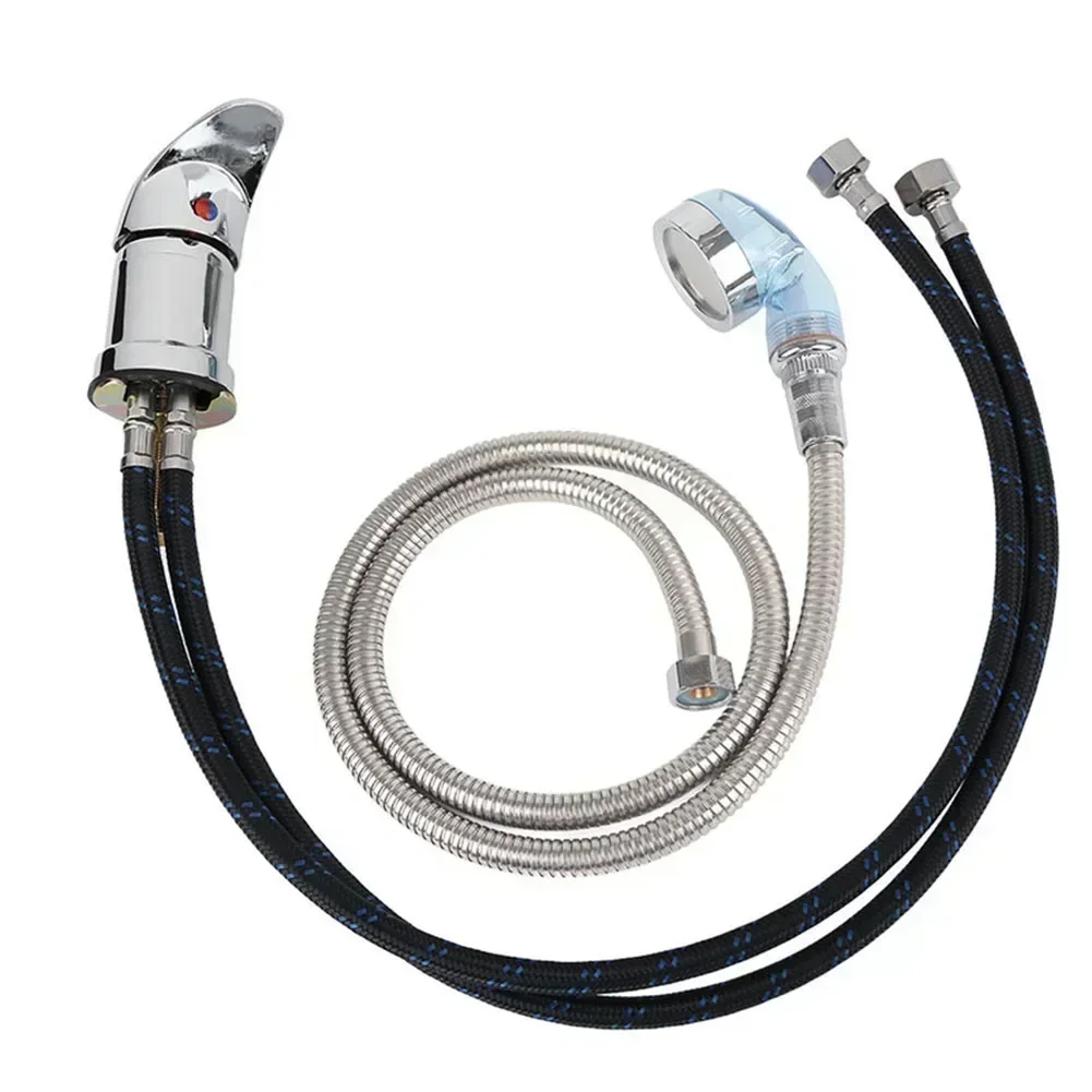 Home Bathroom Bathtub Sprayer Leak-proof Faucet Bathtub Mounting Hole Diameter 3.5cm Approx. Comfortable Experience