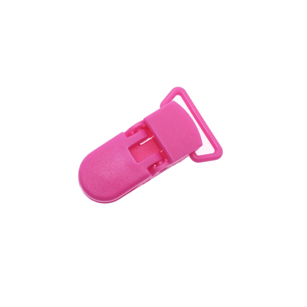 50 Stuks 20 Mm 20 Kleuren Kleurrijke Plastic Fopspeen Clips Voor Jewelr Maken Sieraden Accessoires Diy Fopspeenketting Jarretel Peuter