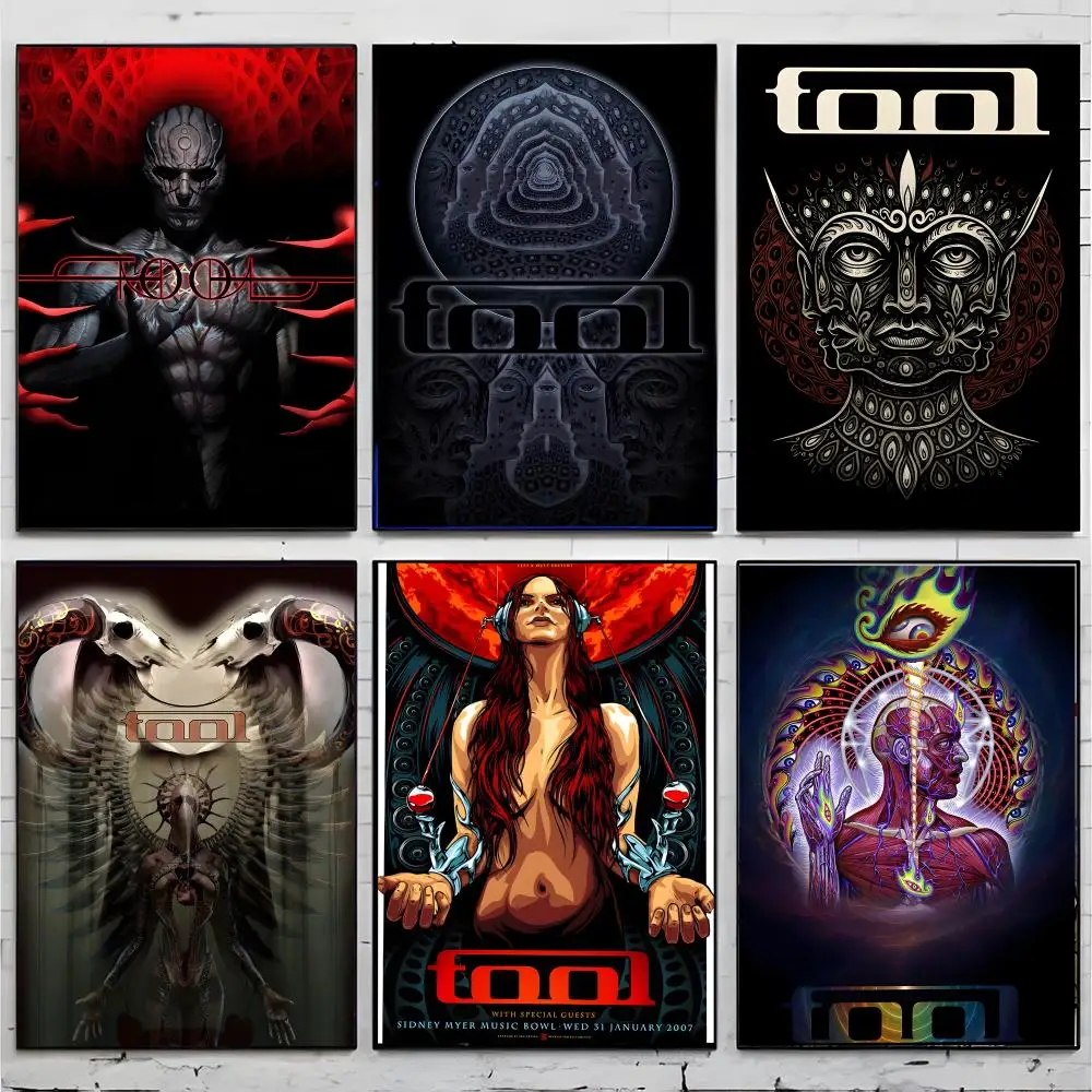 Band Metal T-Tool Poster Superior Home Space  Indoor Decorative Art & Home Decor