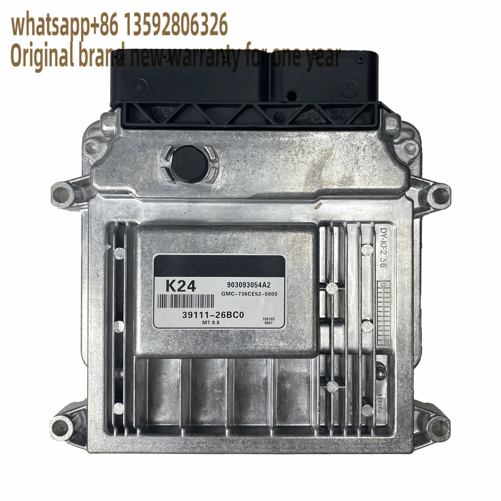 39111-26bc0 وحدة تحكم إلكترونية للوحة محرك السيارة الأصلية Ecu 903093054a2 لشركة Hyundai M7.9.8 K24 #4
