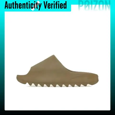 Adidas Originals Yeezy Slide Trendy Slide Slippers Unisex Military Brown GW1931
