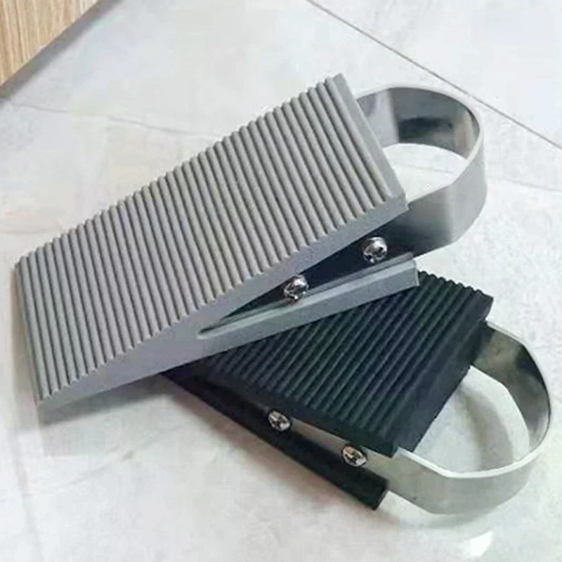 1PCS Heavy-Duty Extra Large Wide Floor Door Wedge Stopper Tool Rubber