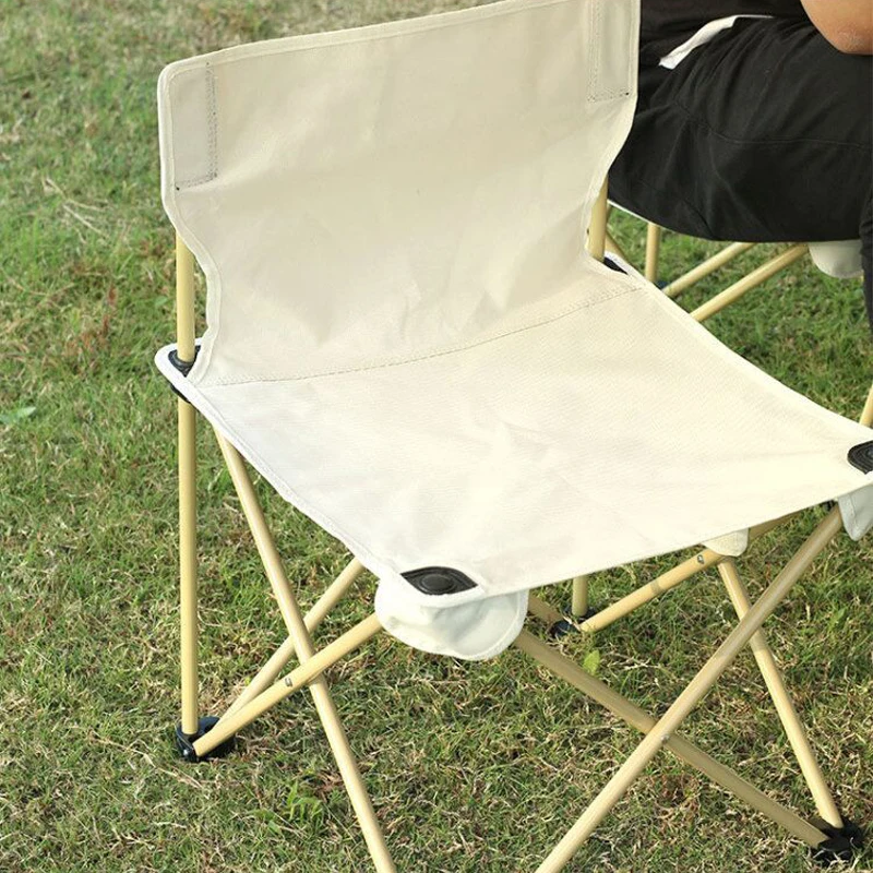 Outdoor folding chair Ultra-light comfortable camping folding chair Portable storage camping chair Picnic leisure beach chair