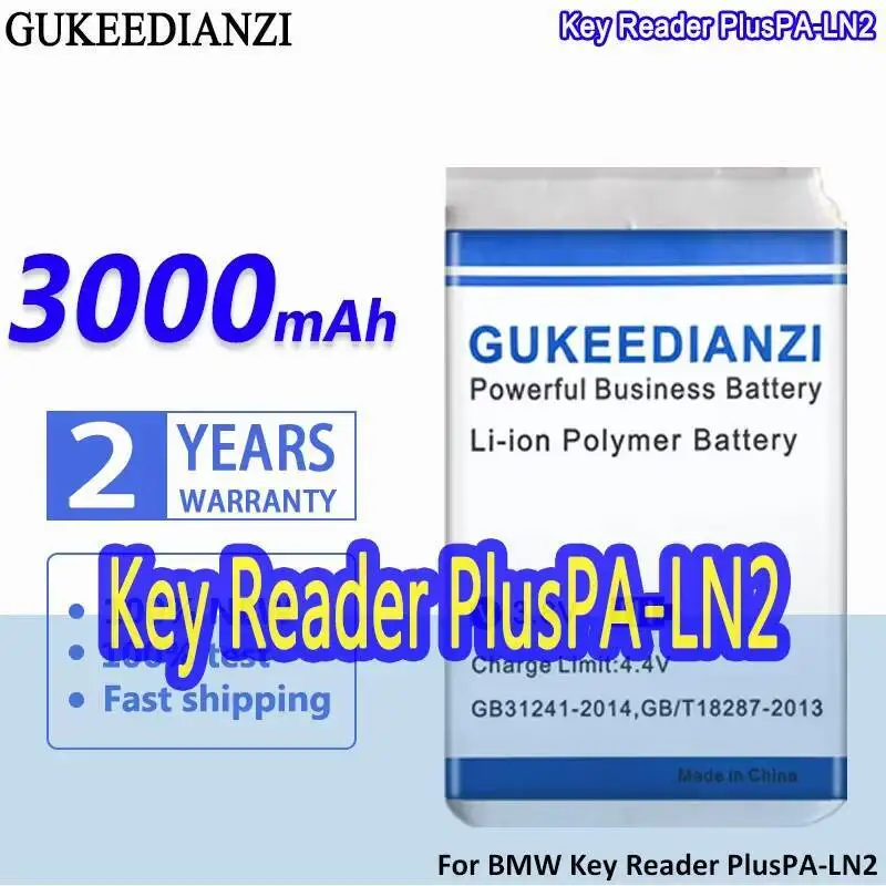 

Прочный аккумулятор для считывания ключей емкостью 3000 мАч для Bmw Pluspa-LN2, K03, R001 3,6 В Pluspa-LN2