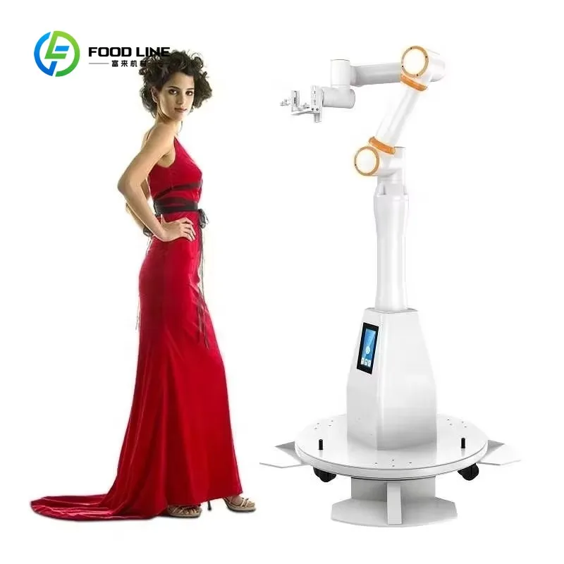 

Customized Photographer Robot Robotic Photography Booth 360 Automatic Shooting Events Studios Collaborative Robot 6-Axis Motor