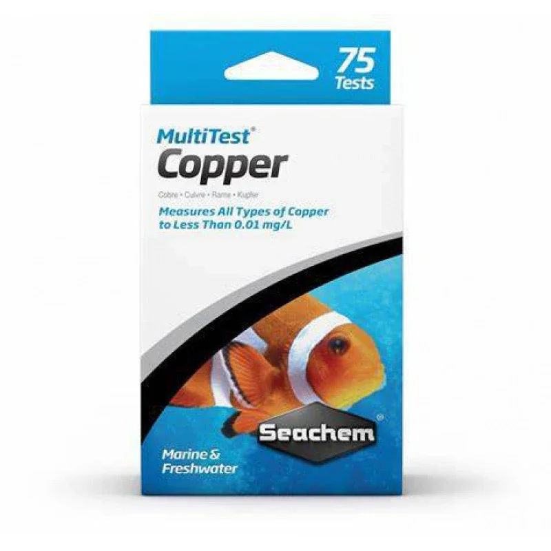 SeaChem Copper Test Reagent Rotten Meat Water White Spot Water Quarantine Prevention Treatment