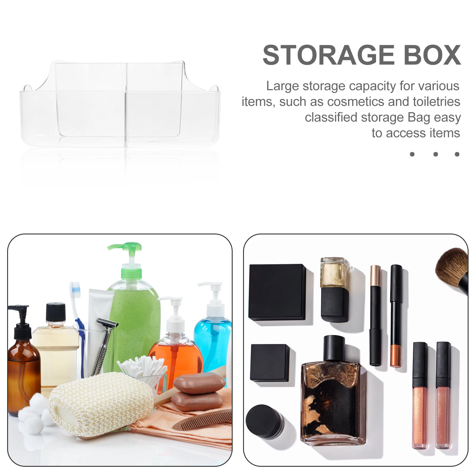 

Holder Multifunctional Makeup Box Desk Tidy Organiser Decorate Organizer Office