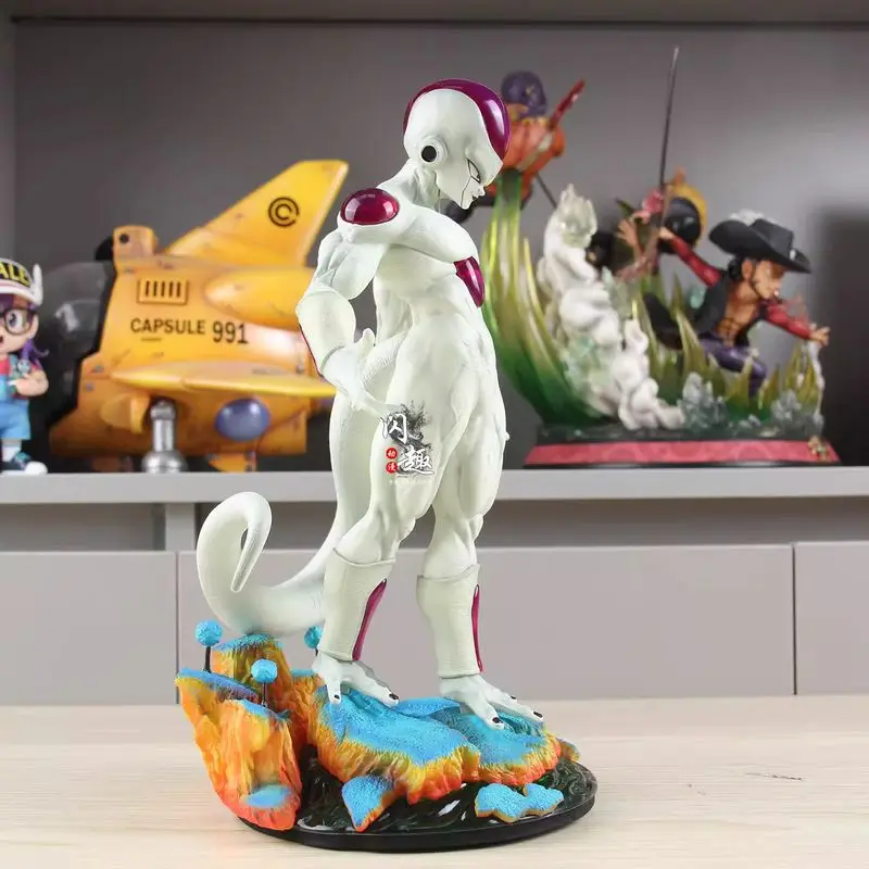 لعبة دراغون بول زد فريزا نموذج أنيمي DBZ سوبر سايان ألعاب شخصيات الحركة مانغا تمثال 28 سنتيمتر بولي كلوريد الفينيل GK تمثال الحلي هدية للأطفال #5